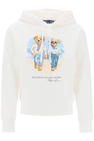 Shop Polo Ralph Lauren Polo Bear Hooded Sweatshirt