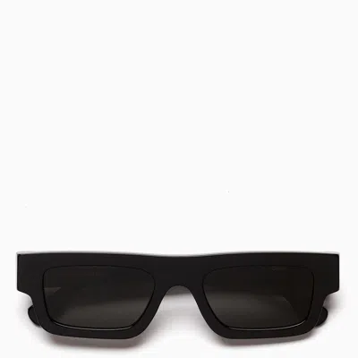 Shop Retrosuperfuture Colpo Black Sunglasses