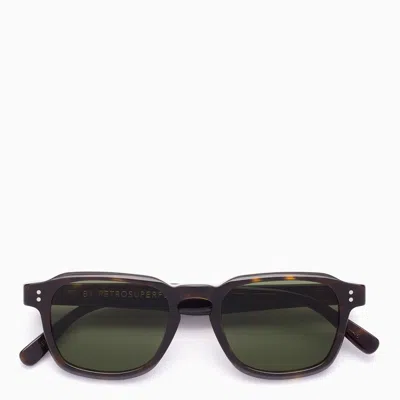 Shop Retrosuperfuture Luce 3627 Tortoiseshell Sunglasses