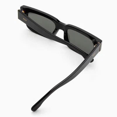 Shop Retrosuperfuture Roma Black Sunglasses