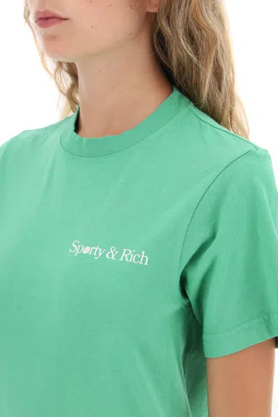 Shop Sporty And Rich Sporty Rich 'la Racquet Club' T Shirt