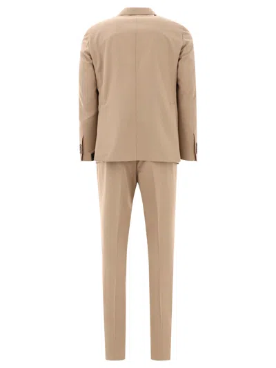 Shop Tagliatore Wool Blend Single Breasted Suit
