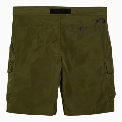 Shop The North Face Short Nse Cargo Pocket Olive Green