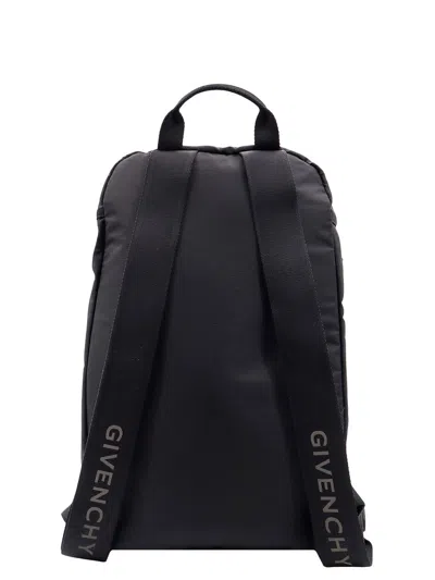 Givenchy G-trek Logo Detail Nylon Backpack In Black