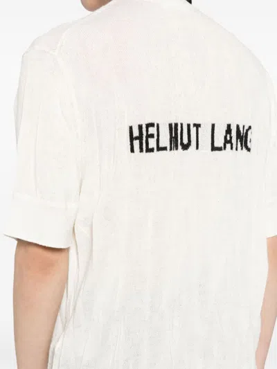 Shop Helmut Lang Crinkled Wool T-shirt
