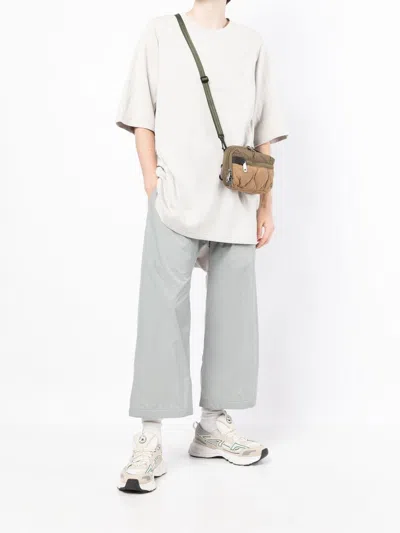 Shop Byborre Cropped Colour-block Track Pants