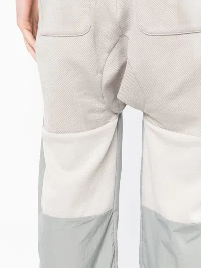Shop Byborre Cropped Colour-block Track Pants