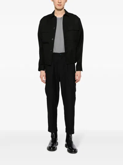 Shop Kiton Cropped Tapered Trousers