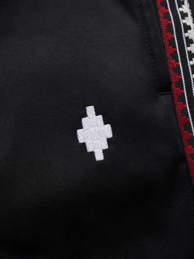Marcelo Burlon County Of Milan Cross-logo Side-stripe Track Pants