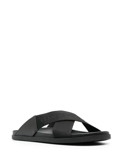 Shop Givenchy Crossover-strap Flat Slides