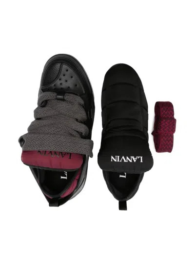 Shop Lanvin Curb Removable-insole Sneakers