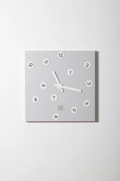Danese Milano Oramai  By Giulio Iacchetti Wall Clock Silver