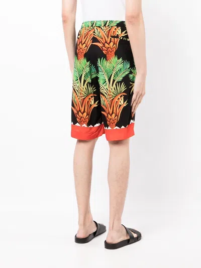 Endless Joy Date Palm Motif-print Bermuda Shorts
