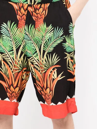 Endless Joy Date Palm Motif-print Bermuda Shorts