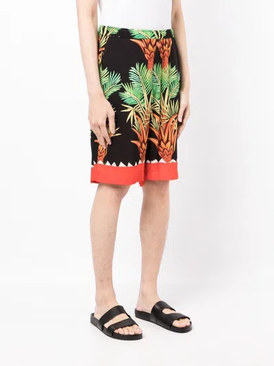 Endless Joy Date Palm Motif-print Bermuda Shorts