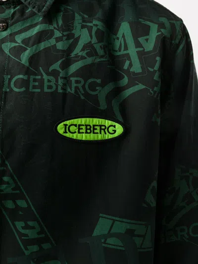 Shop Iceberg Denim Army Jacket