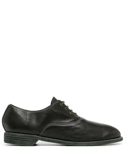 Shop Guidi Distressed Sole- Detail Oxfords