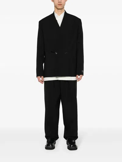 Shop Kenzo Double-breasted Suit Jacket