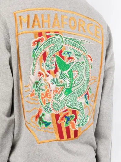 Shop Maharishi Dragon-embroidered Sweatshirt