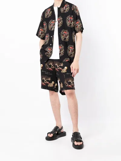 Endless Joy Dreamt Motif-print Bermuda Shorts