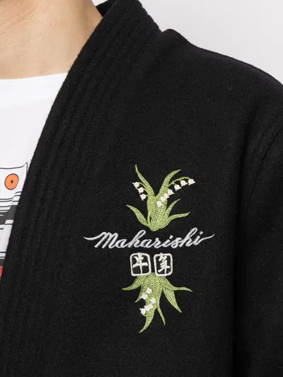 Shop Maharishi Embroidered-logo Jacket