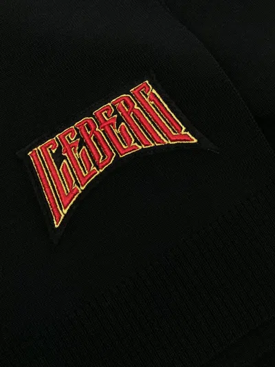 Shop Iceberg Embroidered-logo Scarf