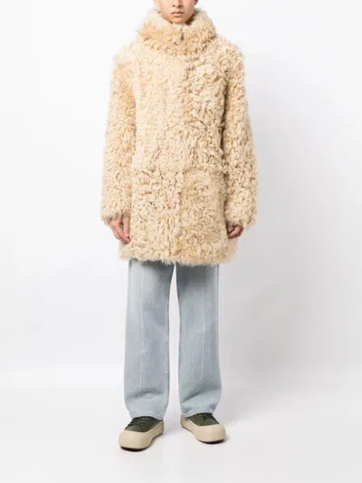 Shop Erl Faux-fur Hooded Coat