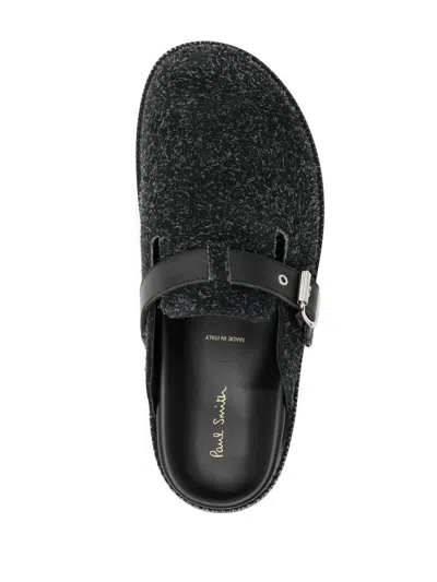 Shop Paul Smith Felted Closed-toe Sandals