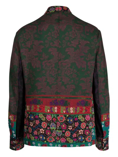 Shop Pierre-louis Mascia Floral-print Jacket