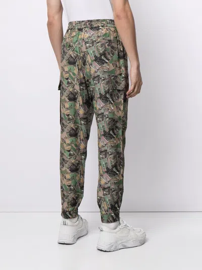 Shop Iceberg Graphic Camouflage-print Track Pants