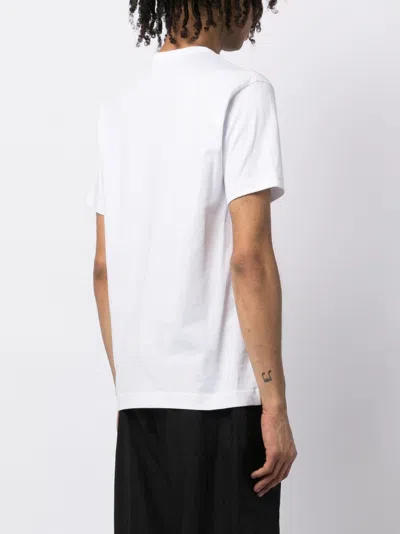 Shop Comme Des Garçons Shirt Graphic-print Short-sleeved T-shirt