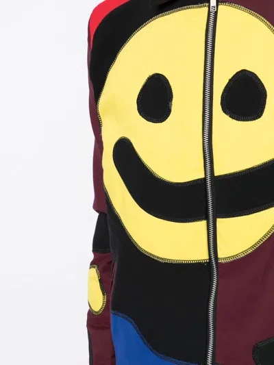 Shop Bethany Williams Jersey Patchwork Smiley Jacket
