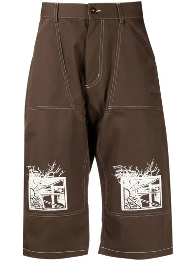 Shop Paccbet Knee-length Shorts