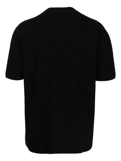 Shop Hevo Knitted Crew-neck T-shirt