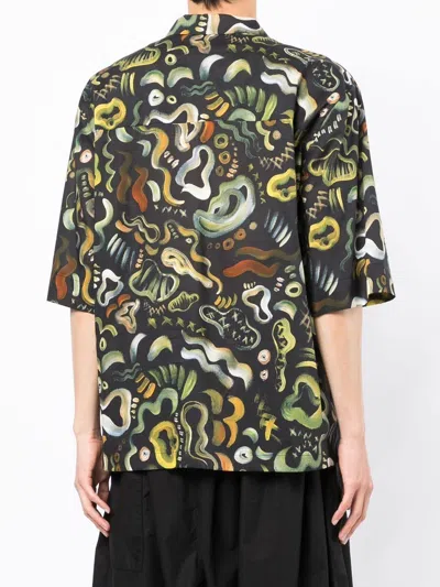 Shop Toogood Landscaper Abstract-print Shirt