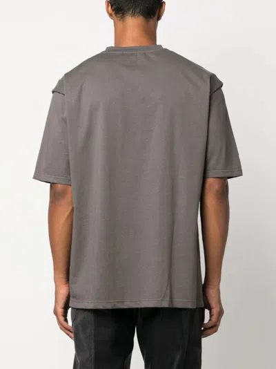 Shop Heliot Emil Layered-effect Cotton T-shirt
