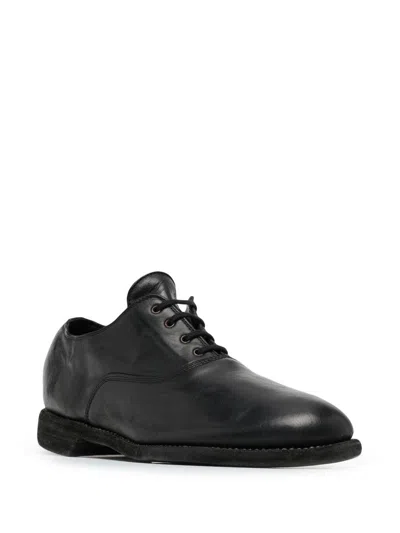 Shop Guidi Leather Oxford Shoes