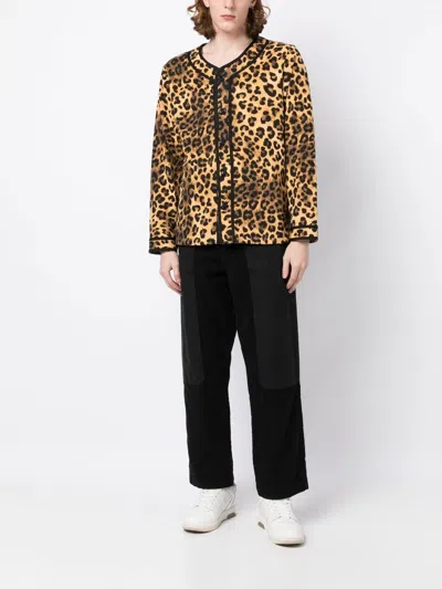 Shop Clot Leopard-print Button-front Cardigan