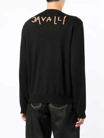 Shop Roberto Cavalli Leopard-print Sweatshirt