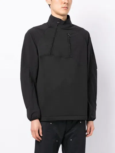 Shop Maharishi Lightweight Half Zip Jacket