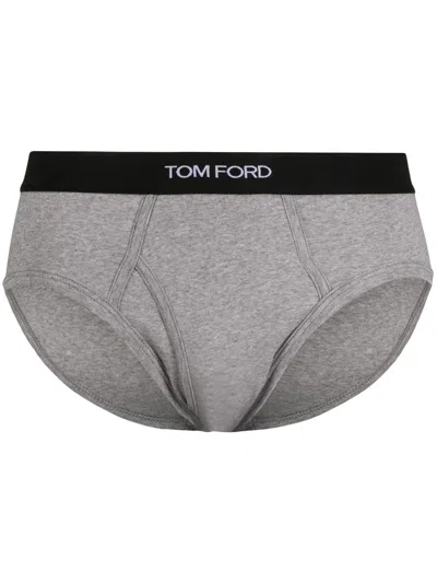 Shop Tom Ford Logo Band Brief Two-set
