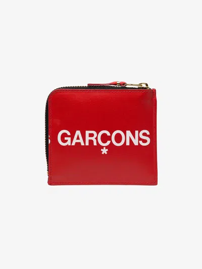 Shop Comme Des Garçons Logo Printed Wallet