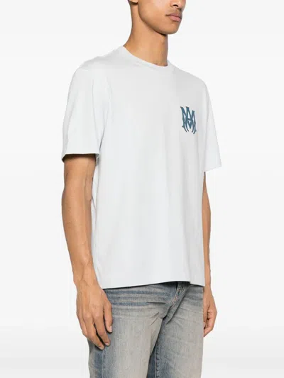 Shop Amiri Logo-appliqué Cotton T-shirt
