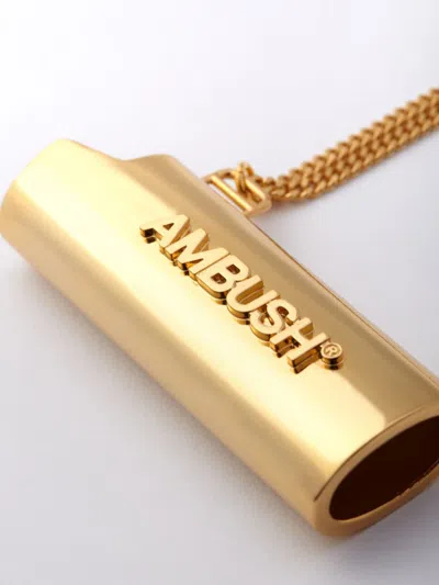 Shop Ambush Logo-embossed Lighter Necklace
