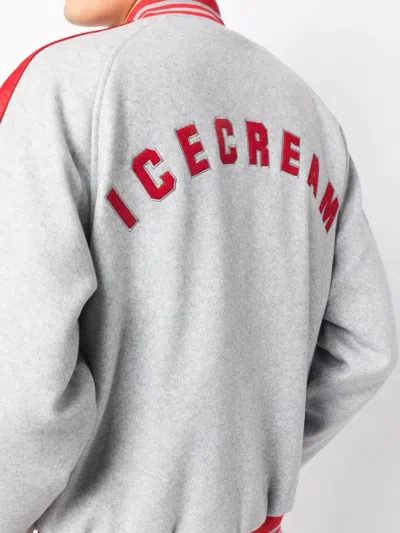 Shop Icecream Logo-embroidered Bomber Jacket