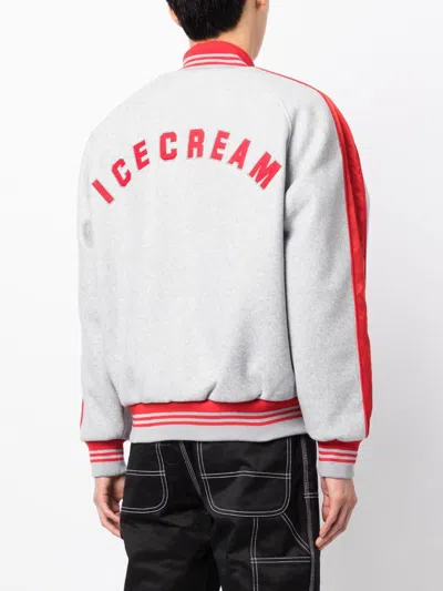 Shop Icecream Logo-embroidered Bomber Jacket