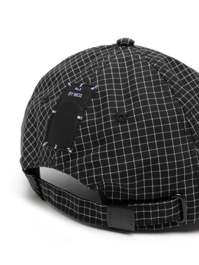Shop Mcq By Alexander Mcqueen Logo-embroidered Grid-pattern Cap