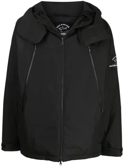 White Mountaineering Logo-patch Hooded Jacket