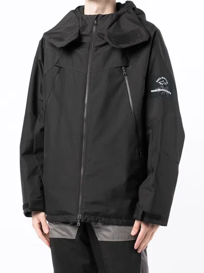 White Mountaineering Logo-patch Hooded Jacket