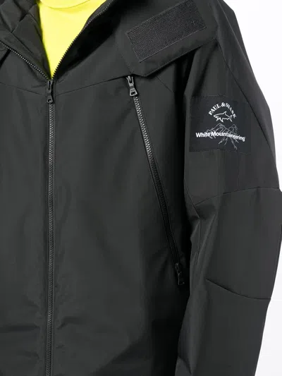 White Mountaineering Logo-patch Hooded Jacket